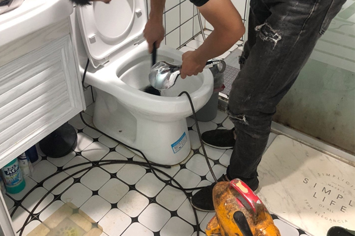 武功疏通下水道