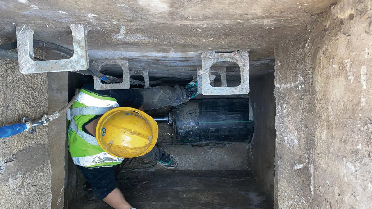 武功HDPE短管内衬法